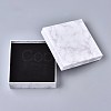 Square Kraft Cardboard Jewelry Boxes CBOX-L008-001-2