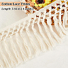 Cotton Lace Trims OCOR-WH0071-016-4