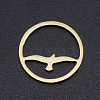 201 Stainless Steel Links Rings STAS-N090-JN841-2-1