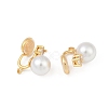 Round Brass Brass Micro Pave Clear Cubic Zirconia Ear Cuff Findings LS-KK-F902-03G-2