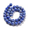 Synthetic Imperial Jasper Beads Strands G-E568-01C-03-2