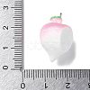 Resin Iron Pendants RESI-D280-13-3