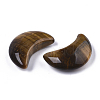 Moon Shape Natural Tiger Eye Healing Crystal Pocket Palm Stones X-G-T132-001D-2