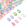 100Pcs Transparent Glass Charms GLAA-FS0002-18-3