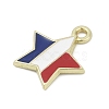 Independence Day Alloy Enamel Pandants PALLOY-V001-07B-2