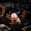 Resin Crystal Ball Display Pedestal AJEW-WH0312-46B-4