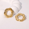 304 Stainless Steel Stud Earrings FS-WG05E3D-01-2