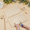 2Pcs Wool Hair Fabric DIY-PH0038-56A-3