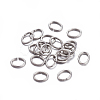 Tarnish Resistant 304 Stainless Steel Open Jump Rings STAS-F221-40P-J-1