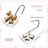 12Pcs Resin with Iron Hook for Bath Curtain FIND-CN0002-31-2