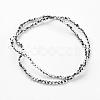Electroplate Glass Beads Strands EGLA-J026-3mm-F19-2