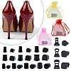 13 Pairs 13 Style PVC High Heel Stoppers Protector AJEW-GF0005-22B-5