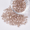 8/0 Two Cut Glass Seed Beads SEED-S033-15A-08-1