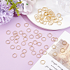 180Pcs 304 Stainless Steel Open Jump Rings STAS-ME0003-45-4