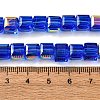 Electroplate Glass Beads Strands EGLA-H108-01A-HP03-2