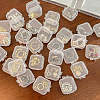 Mini Transparent Plastic Beads Containers PW-WG74209-01-2