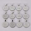 Non-Tarnish 304 Stainless Steel Pendant Sets STAS-H372-01P-1