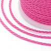 Round Waxed Polyester Cord YC-G006-01-1.0mm-4