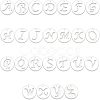 26Pcs 26 Style 
Natural Freshwater Shell Charms SHEL-FH0001-12-1