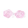 Baking Paint Transparent Glass Beads DGLA-N018-01I-2