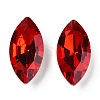 Pointed Back Glass Rhinestone Cabochons RGLA-T083-9x18mm-07-3