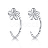 999 Fine Silver Stud Earrings FS-WG1D9DE-01-1