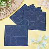 5 Sheets Denim Self-adhesive Patches PATC-TA0001-61D-6