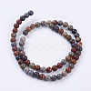 Natural Ocean Jasper Beads Strands G-P318-01-6mm-2