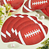 15Pcs Rugby Party Paper Cut AJEW-SP0001-30-4