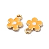 Alloy Enamel Charms ENAM-D043-02G-07-2