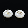 Natural Freshwater Shell Beads SHEL-S278-036W-2