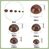 5 Style Craft Resin Doll Eyes Cabochons DOLL-PH0001-22-2