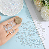 6300Pcs Acrylic Rhinestone Pointed Back Cabochons GACR-SP0001-03B-3