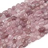 Natural Madagascar Rose Quartz Beads Strands LS-G-Q060-E21-03-2