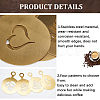 430 Stainless Steel Coffee Latte Art Molds AJEW-WH0038-40G-6