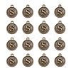 Alloy Pendant Cabochon Settings PALLOY-N156-01S-AB-1