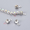 Brass Rhinestone Strass Chains CHC-T001-SS18-02S-4