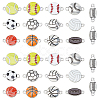 52Pcs 13 Styles Alloy Enamel Connector Charms ENAM-DC0002-03-1