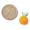 Seed Beads Beaded Pendants PALLOY-TA00159-03-2