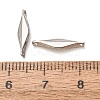304 Stainless Steel Connector Charms STAS-N124-58P-3