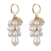 Golden 304 Stainless Steel Leverback Earrings EJEW-TA00343-1