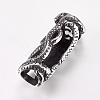 304 Stainless Steel Hollow Tube Beads STAS-I070-14AS-2