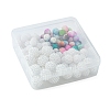 100Pcs 4 Style Imitation Pearl Acrylic Beads OACR-FS0001-23-2