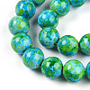 Synthetic Turquoise Beads Strands TURQ-T004-08A-06-2