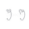 999 Fine Silver Stud Earrings FS-WG1D9DE-22-1