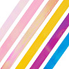 6Rolls 6 Colors PET Decorative Tape OFST-TA0001-07-4