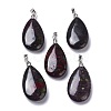 Natural Dragon Blood Pendants G-D084-01P-B12-1