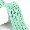 Handmade Polymer Clay Beads Strands X-CLAY-T020-09B-7