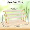 3-Tier Wood Detachable Ring Organizer Holder RDIS-WH0009-009-2