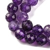 Natural Amethyst Beads Strands X-G-F770-C07-02A-4